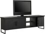 DTP Home Timeless Black Tv Meubel Beam No.2 Medium